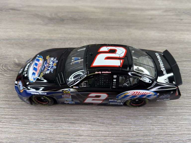 Rusty Wallace #2 Miller Lite/Daytona Shootout 2005 Charger Stock Car, 1/24, Limited Edition, 1 Of 4980, Rusty’s Last Call, Action