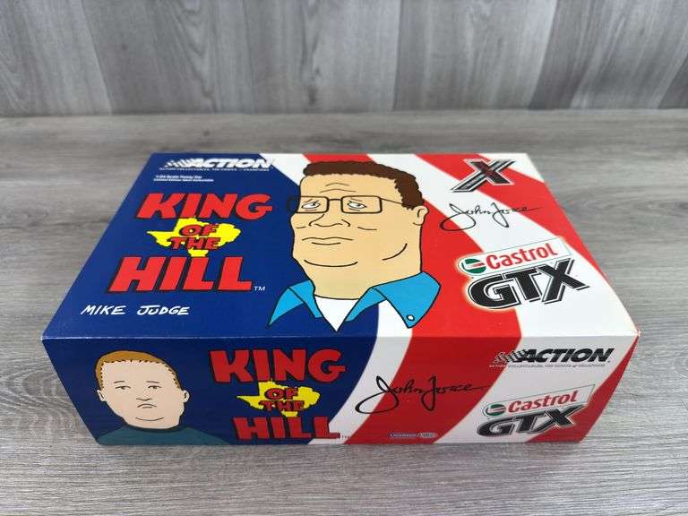John Force Castrol GTX/King Of The Hill 2003 Mustang Funny Car, 1/24, Limited Edition, Action