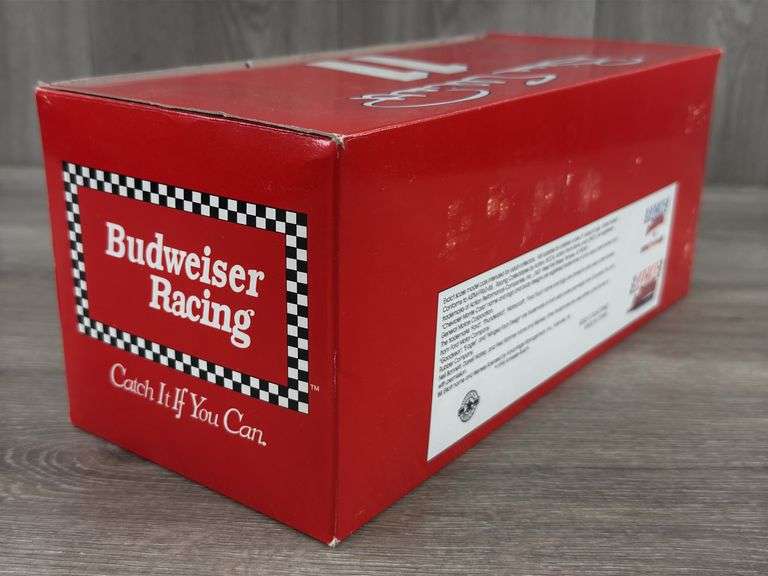 Bill Elliott #11 Budweiser Ford Dually Truck Bank, 1/24, Action Racing Collectables