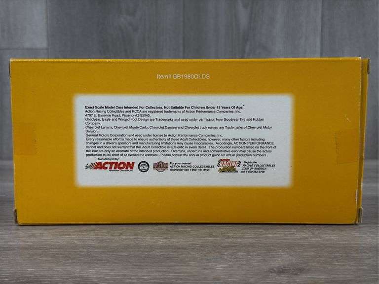 Buddy Baker #28 NAPA 1980’s Stock Car, 1/24, Limited Edition, 1 Of 6, 50th NASCAR Anniversary, Action