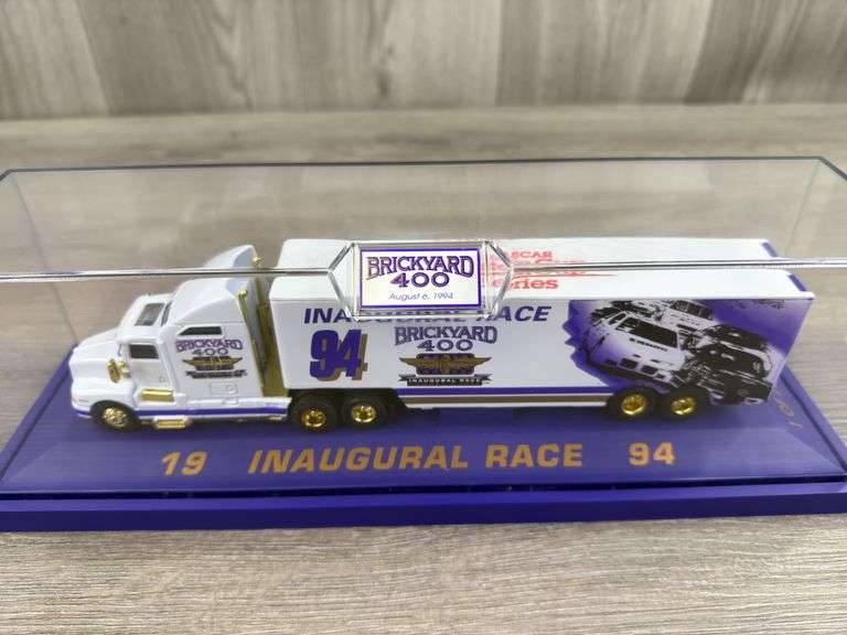 1994 Brickyard 400 Inaugural Race Kenworth Tractor Trailer, 1/64, 1 Of 7,500, Racing Champions