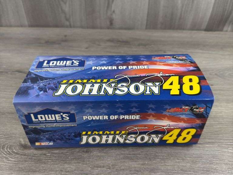 Jimmie Johnson #48 Lowe’s/Power Of Pride 2002 Monte Carlo Stock Car, 1/24, Limited Edition, Action 10th Anniversary
