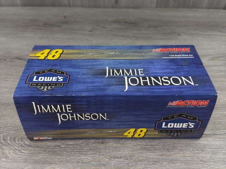 Jimmie Johnson #48 Lowe’s 2004 Monte Carlo Stock Car, 1/24, Limited Edition, 1 Of 9300, Action