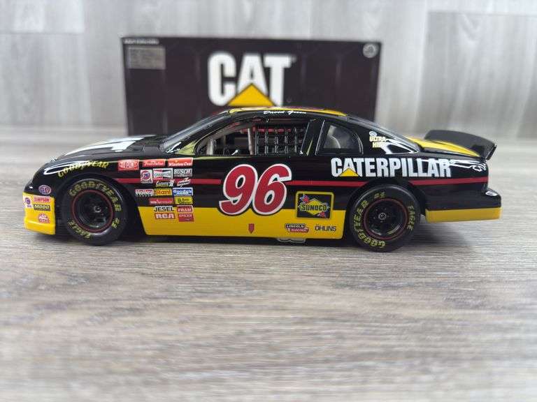 David Green #96 Caterpillar 1997 Monte Carlo Stock Car, 1/24, Limited Edition, 1 Of 3500, Action