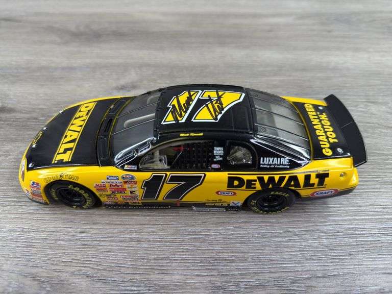Matt Kenseth #17 Dewalt Tools 1999 Monte Carlo Stock Car, 1/24, Limited Edition, 1 Of 4008, Action