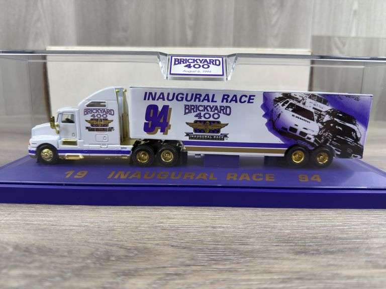 1994 Brickyard 400 Inaugural Race Kenworth Tractor Trailer, 1/64, 1 Of 7,500, Racing Champions
