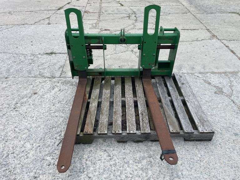John Deere forks, off of a JD 640 loader