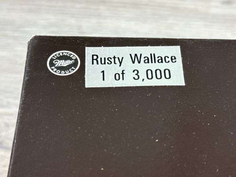 Rusty Wallace #2 Miller Genuine Draft Race Car Transporter, 1/96, 1995 Limited Edition, 1 Of 3,000, Racing Collectables Action Platinum Series