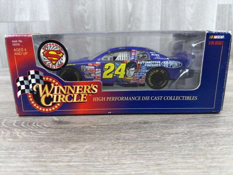 Jeff Gordon #24 DuPont/Superman Monte Carlo Stock Car, 1/24, Winner’s Circle