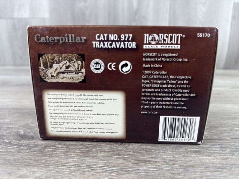 Caterpillar 977 Traxcavator, 1/50, Norscot Scale Models