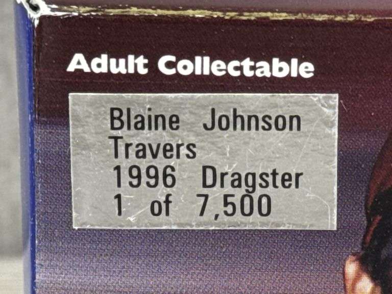 Blaine Johnson Travers 1996 Top Fuel Dragster, 1/24, Limited Edition, 1 Of 7500, Action