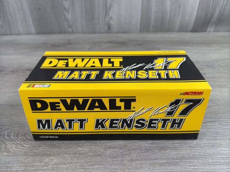 Matt Kenseth #17 Dewalt Tools 1999 Monte Carlo Stock Car, 1/24, Limited Edition, 1 Of 4008, Action