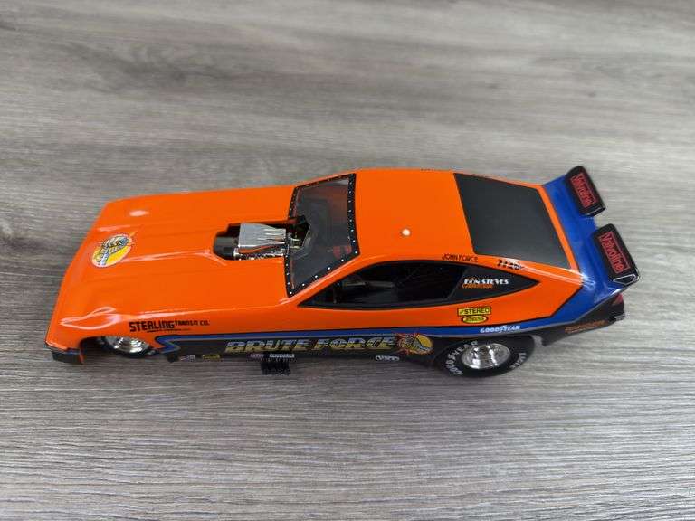 John Force Brute Force 1978 Monza Funny Car, 1/24, Limited Edition, 1 Of 9000, Racing Collectables Action Platinum Series