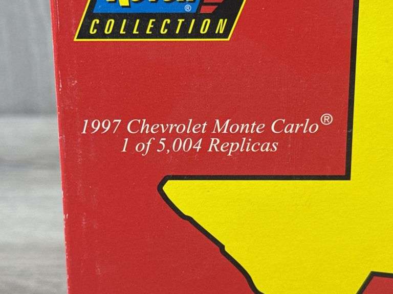 Terry Labonte #5 Kellogg’s Texas 1997 Monte Carlo Stock Car, 1/24, Commemorative Texas Car, 1 Of 5004, Certificate Of Authenticity, Revell Collection