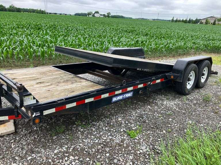 Sure-Trac 23-ft Tilt Deck Trailer