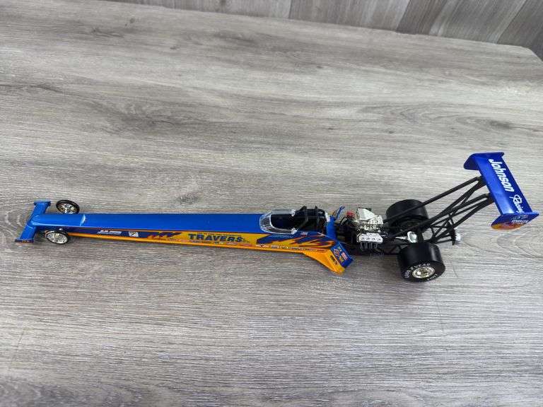 Blaine Johnson Traver 1996 Top Fuel Dragster, 1/24, Limited Edition, 1 Of 7500, Action