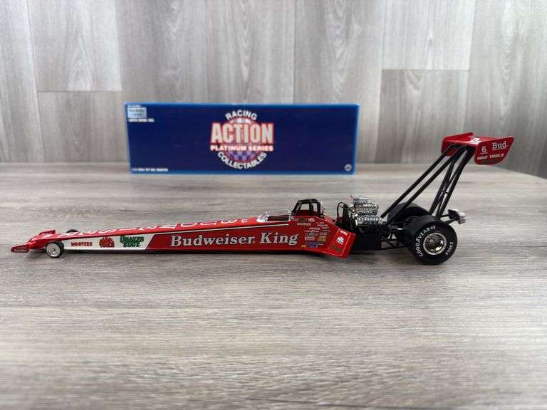 Kenny Bernstein Budweiser Top Fuel Dragster, 1/24, 1995 Limited Edition, 1 Of 6492, Racing Collectables Action Platinum Series