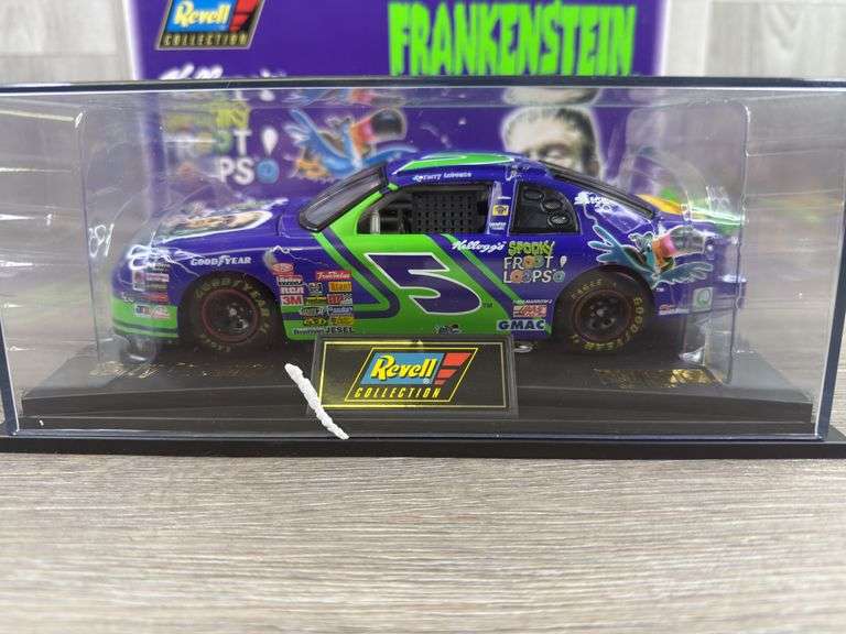 Terry Labonte #5 Kellogg’s Spooky Froot Loops Frankenstein Monster 1997 Monte Carlo Stock Car, 1/24, 1 Of 5004, Certificate Of Authenticity, Revell Collection