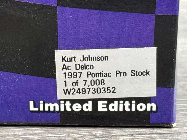 Kurt Johnson ACDelco 1997 Pontiac Pro Stock, 1/24, Limited Edition, 1 Of 7008, Racing Collectables Action Platinum Series
