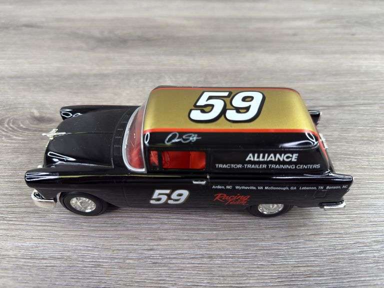Dennis Setzer #59 Alliance Racing Team 1953 Chevrolet Delivery Bank, 1/25, Certified #324/1250, Racing Champions