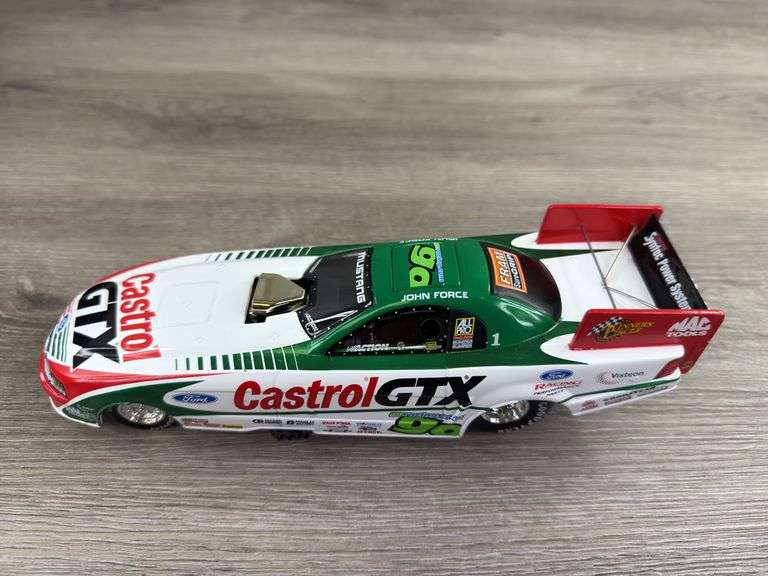 John Force Castrol GTX 2000 Mustang Funny Car, 1/24, Limited Edition, Action