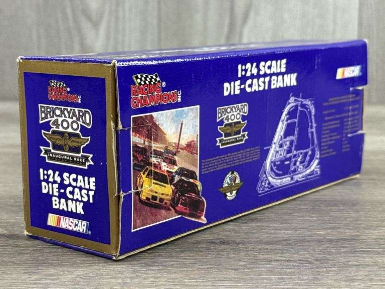 Chevy Lumina #94 Brickyard 400 Inaugural Race Stock Car Bank, 1/24, Limited Edition, S/N 14058, Racing Champions