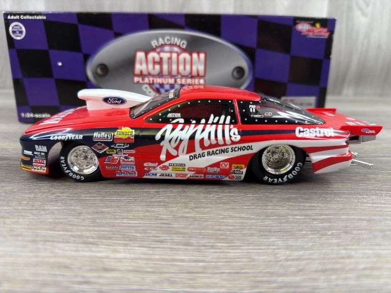 Roy Hill Castrol 1997 Ford Pro Stock, 1/24, Limited Edition, 1 Of 6000, Racing Collectables Action Platinum Series