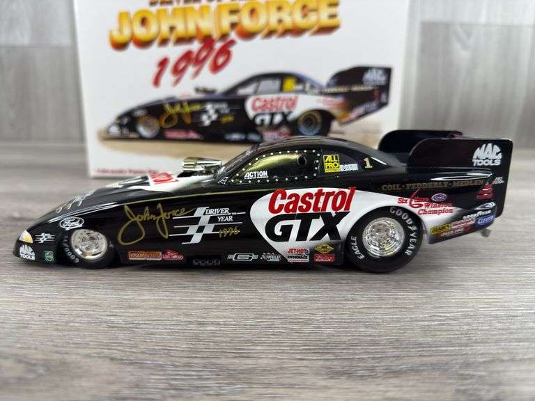 John Force Castrol GTX Driver Of The Year 1997 Mustang Funny Car, 1/24, Limited Edition, Action