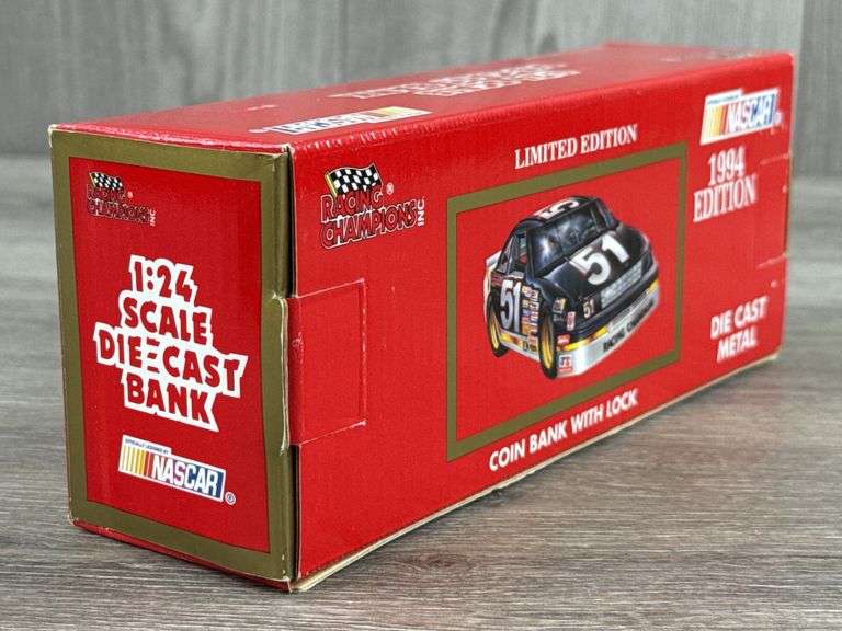 Dennis Setzer #59 Alliance Lumina Stock Car Bank, 1/24, 1994 Limited Edition, 1 Of 3000, Racing Champions