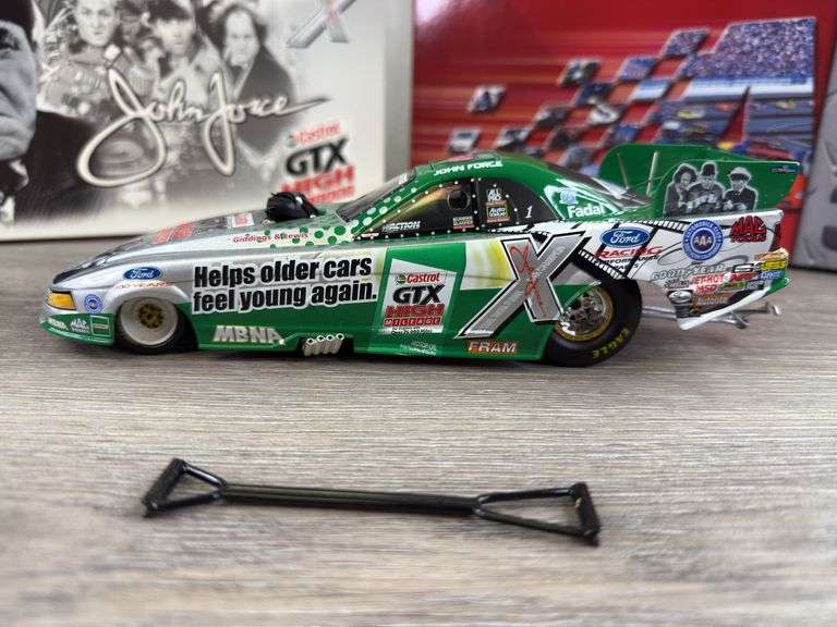 John Force Castrol GTX/3 Stooges 75th Anniversary 2003 Mustang Funny Car, 1/24, Limited Edition, Action