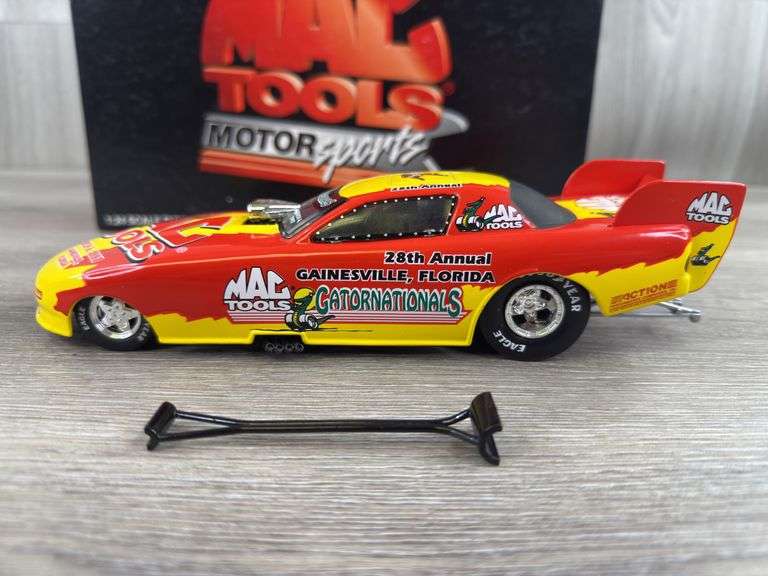 1997 Gatornationals 28th Annual MAC Tools Funny Car, 1/24, Limited Edition, 1 Of 7500, Action