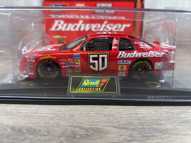 Ricky Craven #50 Budweiser/50th Anniversary 1998 Monte Carlo Stock Car, 1/24, 1 Of 6600, Certificate Of Authenticity, Revell Collection