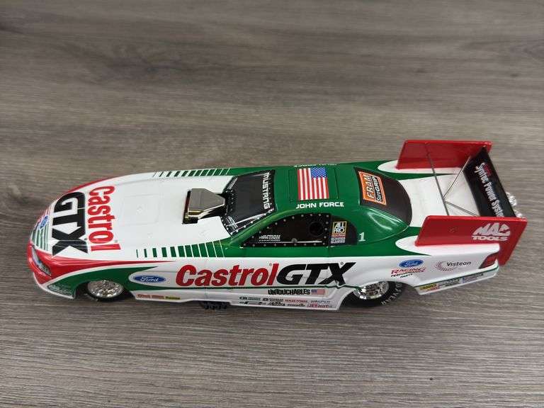 John Force Castrol GTX 1999 Mustang Funny Car, 1/24, Limited Edition, 1 Of 5004, Action