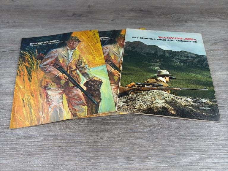 Winchester-Western 1968 & 2-1970 Sporting Arms & Ammunition Magazines