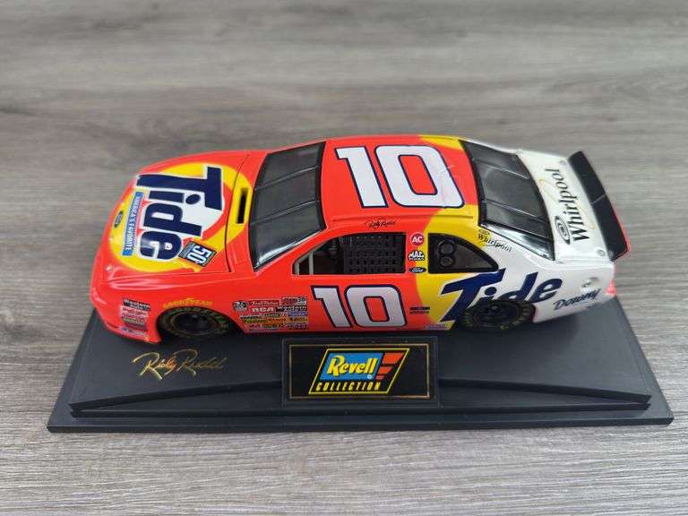 Ricky Rudd #10 Tide Ford Thunderbird Stock Car, 1/24, 1 Of 5004, Certificate Of Authenticity, 50th Anniversary, Revell Collection
