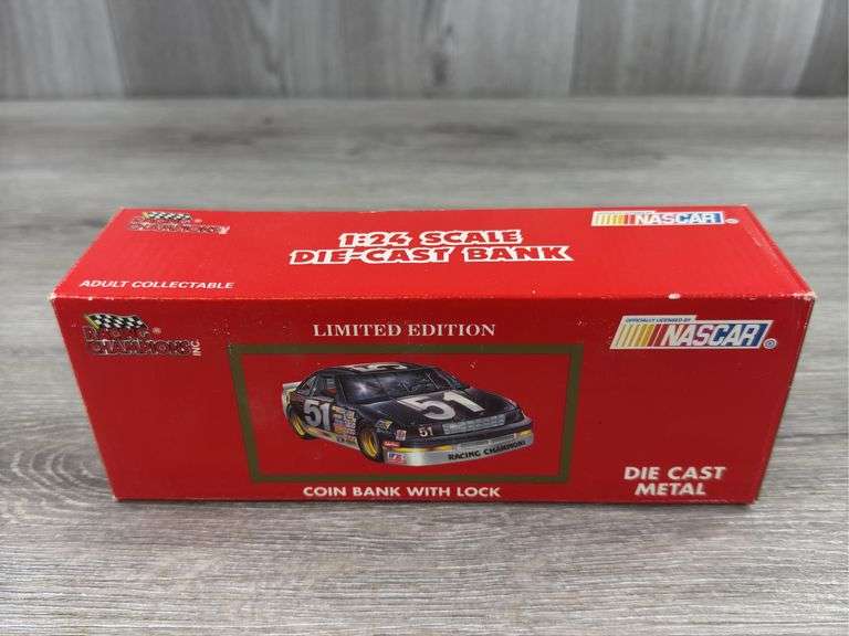 Davey Allison #28 Havoline In Memory Of Davey Stock Car Bank, 1/24, Limited Edition, Racing Champions