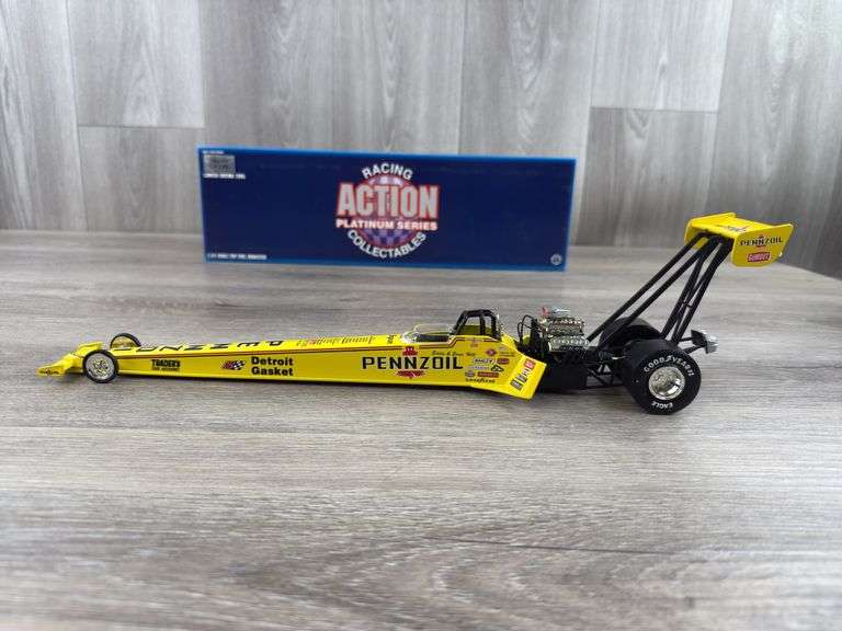 Eddie Hill Pennzoil Top Fuel Dragster, 1/24, 1995 Limited Edition, 1 Of 6000, Racing Collectables Action Platinum Series