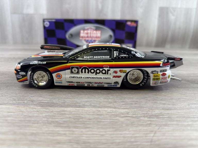 Scott Geoffrion Mopar 1997 Dodge Pro Stock, 1/24, Limited Edition, 1 Of 9504, Racing Collectables Action Platinum Series