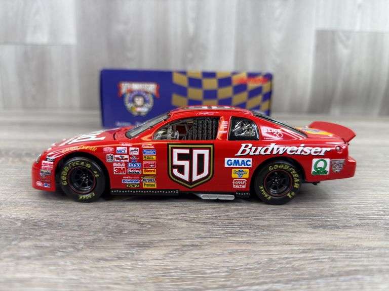 Ricky Craven #50 Budweiser 1998 Monte Carlo Stock Car, 1/24, Limited Edition, Racing Collectables Action Platinum Series