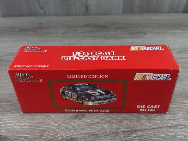 Davey Allison #28 Havoline Thunderbird Stock Car Bank, 1/24, Limited Edition, Racing Champions