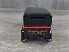 Davey Allison #28 Champions Forever 1961-1998 Ford Model A Delivery Van Bank, 1/25, Limited Edition, Racing Champions, Liberty Classics