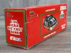 Dennis Setzer #59 Alliance Thunderbird Stock Car Bank, 1/24, 1995 Limited Edition, 1 Of 3000, Racing Champions