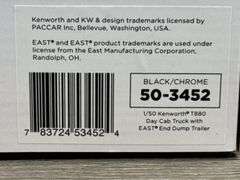 Kenworth T880 & East End Dump Trailer, 1/50, Black/Chrome