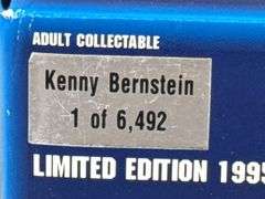 Kenny Bernstein Budweiser Top Fuel Dragster, 1/24, 1995 Limited Edition, 1 Of 6492, Racing Collectables Action Platinum Series