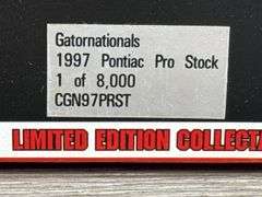 Gatornationals 28th Annual MAC Tools 1997 Pontiac Pro Stock, 1/24, Limited Edition, 1 Of 8000, Action
