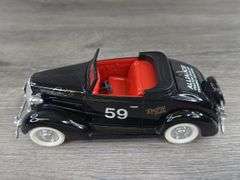 Dennis Setzer #59 Alliance Racing Team 1937 Chevy Cabriolet Bank, 1/25, Limited Edition, Certified #49/1250, SpecCast, Liberty Classics