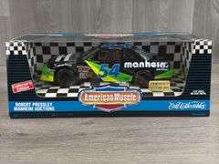 Robert Pressley #54 Manheim Auctions Lumina Stock Car, 1/18, Collector’s Edition, Certified #972/2502, American Muscle, Ertl Collectibles