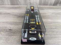Rusty Wallace #2 Miller Genuine Draft Ford Dually W/Show Trailer, 1/64, 1995 Limited Edition, Racing Collectables Action Platinum Series