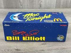 Bill Elliott #94 Mac Tonight 1997 Thunderbird Stock Car Bank, 1/24, Limited Edition, 1 Of 7500, Action