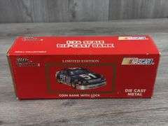 Davey Allison #28 Havoline In Memory Of Davey Stock Car Bank, 1/24, Limited Edition, Racing Champions